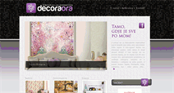 Desktop Screenshot of decoraora.com